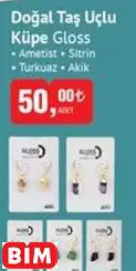 GLOSS DOĞAL TAŞ UÇLU KÜPE GLOSS DOĞAL TAŞ UÇLU KÜPE